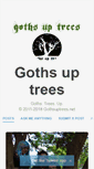 Mobile Screenshot of gothsuptrees.net